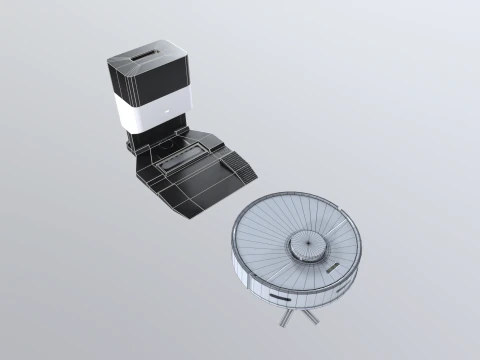 Robot vacuum cleaner 3D Model