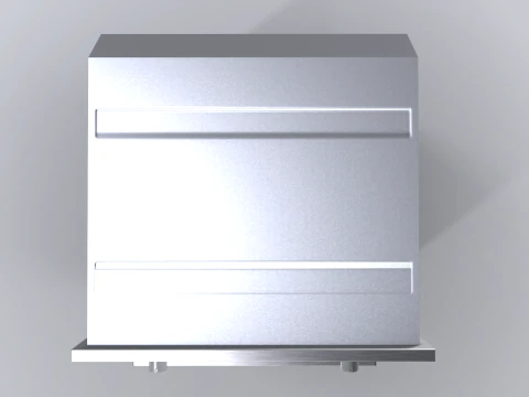 Indesit IFE 3644 IX 3D Model