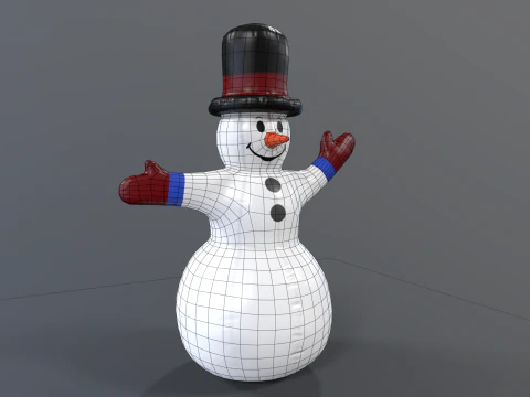 SNOWMAN 3D Model