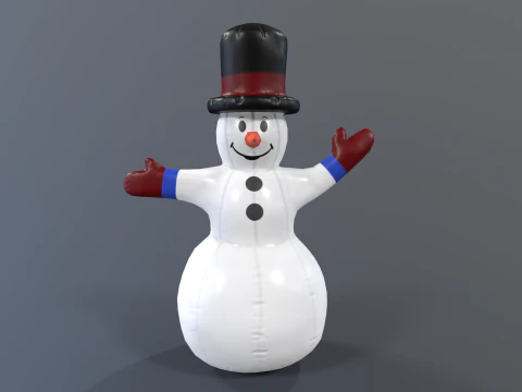 SNOWMAN 3D Model