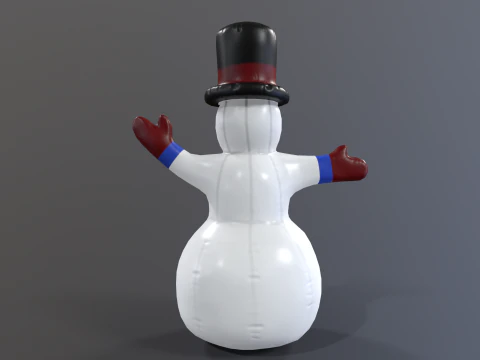 SNOWMAN 3D Model
