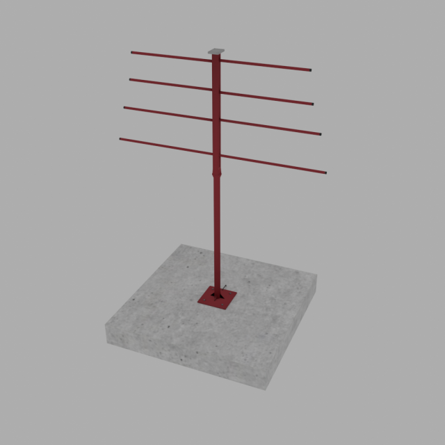 Airport Radio Beacon 3D-Modell .c4d .max .obj .3ds .fbx .stl .blend 