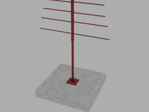 공항 라디오 비콘 3D 모델