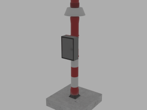 Airfield drive beacon RMP-200 3D Model