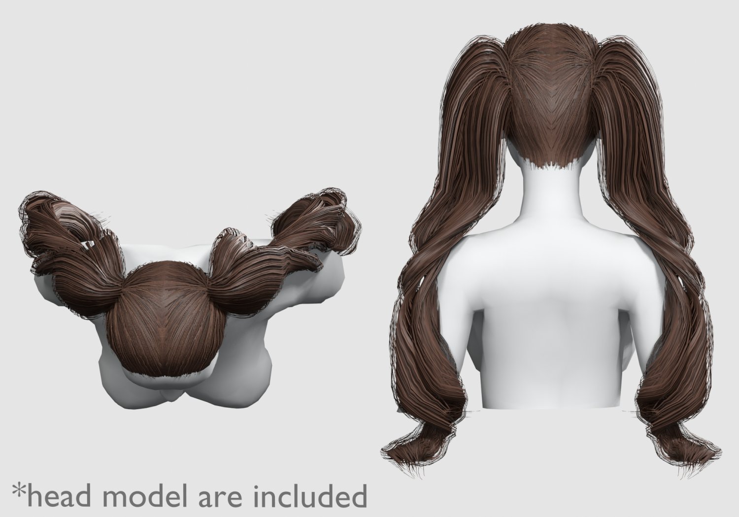 Thick Bangs Hairstyle - 3D Model by nickianimations