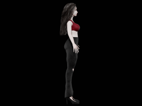 Basic pretty woman V33107 Modello 3D