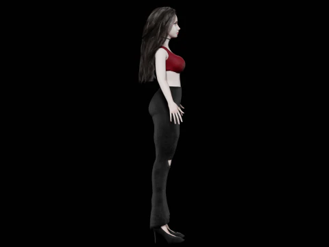 Basic pretty woman V33107 3D Model