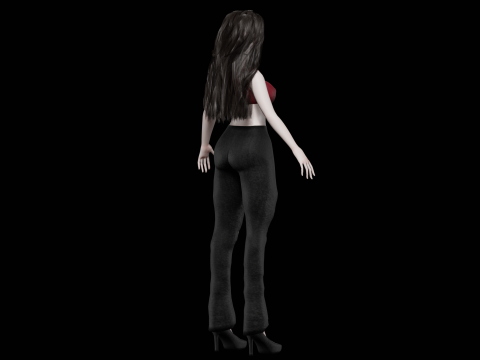 Basic pretty woman V33107 Modello 3D