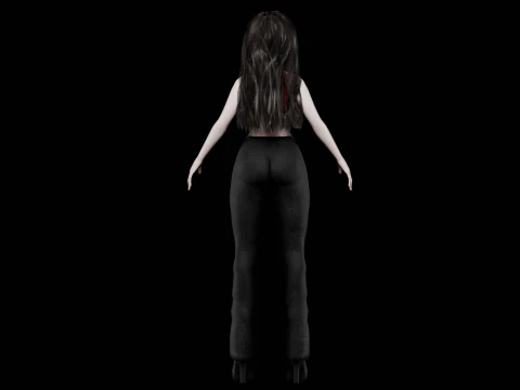 Basic pretty woman V33107 3D Model