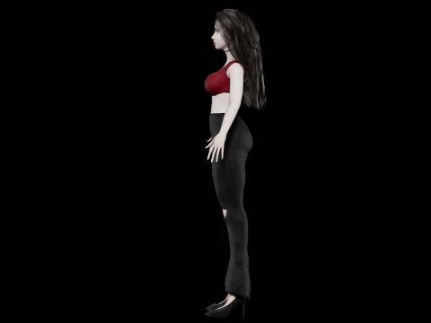 Basic pretty woman V33107 3D Model