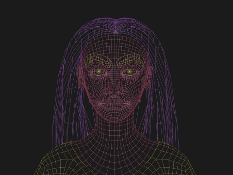 बहुत आकर्षक महिला V25620 3D मॉडल