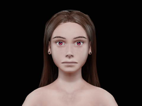 Pretty party woman V27438 Modèle 3D