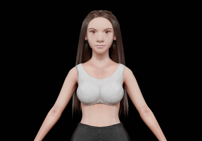 Pretty standard woman V30786 Modello 3D .c4d .max .obj .3ds .fbx .stl .blend 