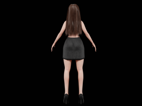 Pretty standard woman V30786 Modello 3D