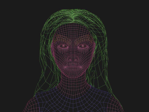 Standard pretty woman V33970 3D Model