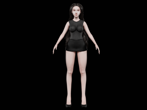 Standard pretty woman V33970 3D 모델