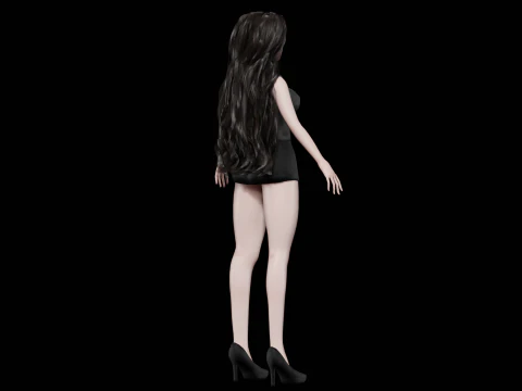 Standard pretty woman V33970 3D Model