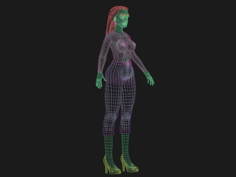 Jovem padr&atilde;o V29806 Modelo 3D