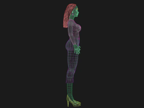Jovem padr&atilde;o V29806 Modelo 3D