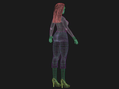 Jovem padr&atilde;o V29806 Modelo 3D