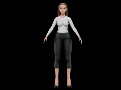 Jovem padr&atilde;o V29806 Modelo 3D