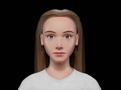 Jovem padr&atilde;o V29806 Modelo 3D