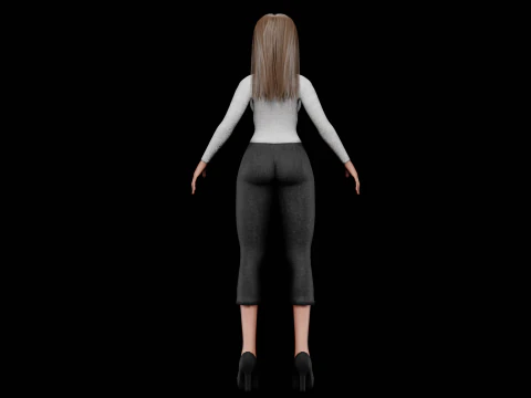 Jovem padr&atilde;o V29806 Modelo 3D