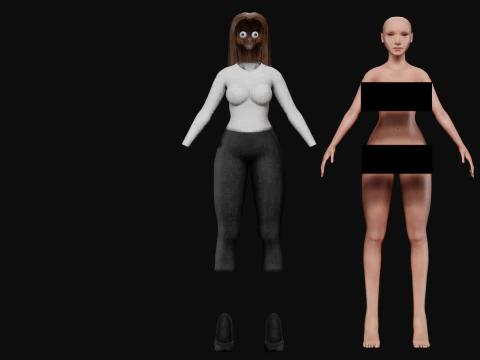 Jovem padr&atilde;o V29806 Modelo 3D