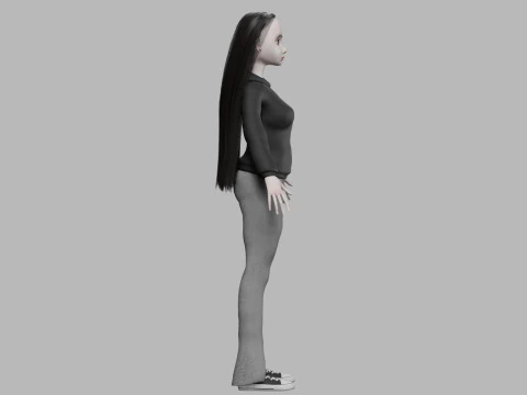 Basic pretty woman V31046 3D Model