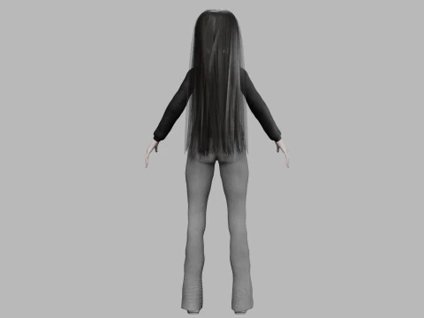 Basic pretty woman V31046 3D Model