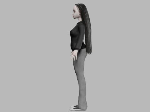 Basic pretty woman V31046 3D Model