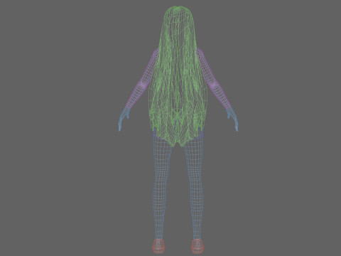 Pretty sweet girl V31962 Modèle 3D