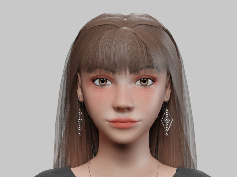 Basic pretty woman V28822 Modelo 3D