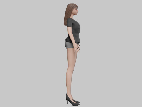 Basic pretty woman V28822 Modelo 3D