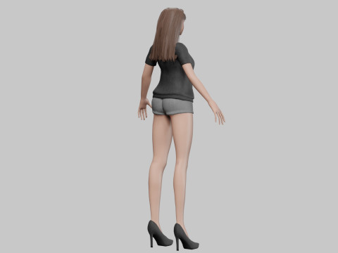 Basic pretty woman V28822 Modelo 3D