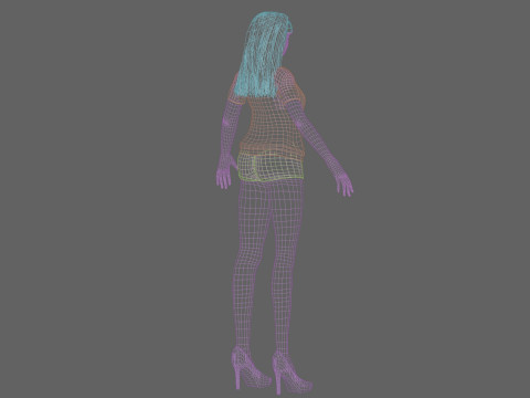 Basic pretty woman V28822 Modelo 3D