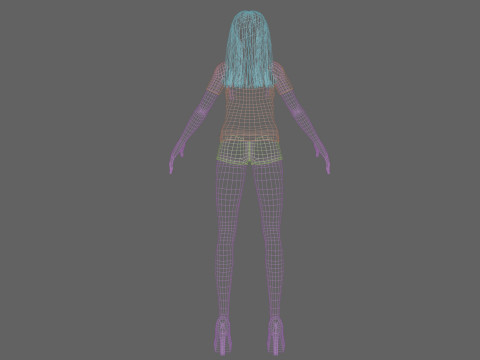 Basic pretty woman V28822 Modelo 3D