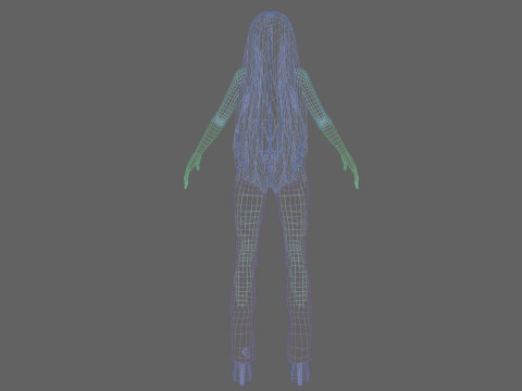Beautiful sweet woman V33945 Modelo 3D