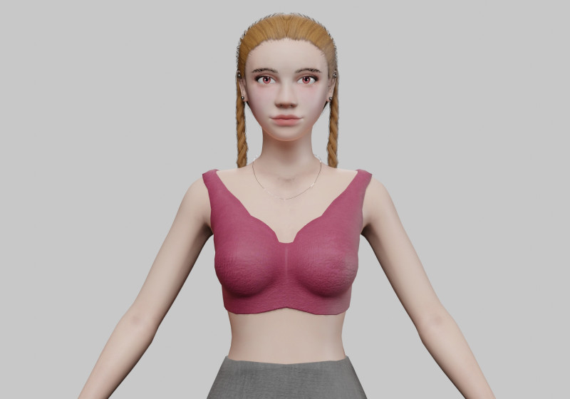 Classic pretty woman V22292 3Dモデル .c4d .max .obj .3ds .fbx .stl .blend