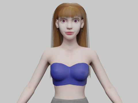 10 Women Collection 3D Model