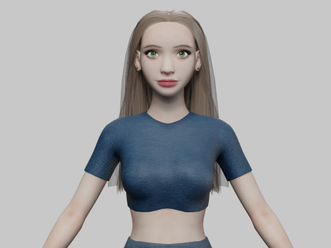 10 Women Collection 3D 模型