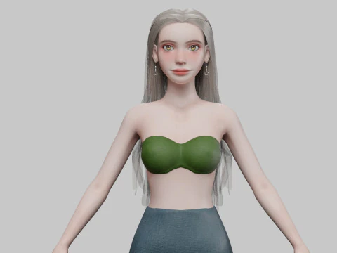 10 Women Collection 3D Model
