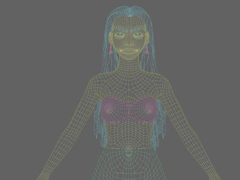 10 Women Collection 3D 模型