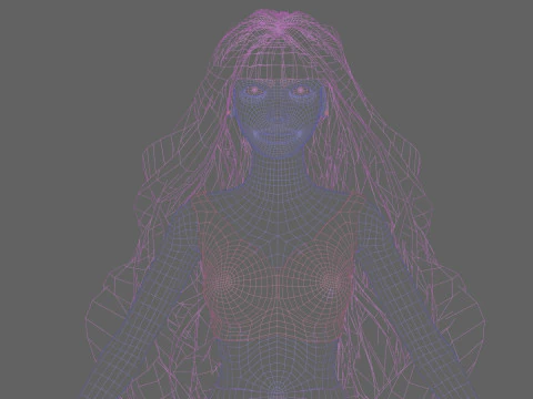 10 Women Collection 3D Model