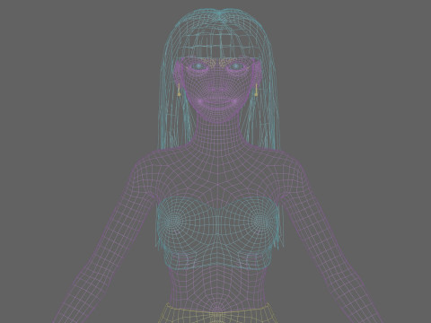 10 Women Collection 3D 模型