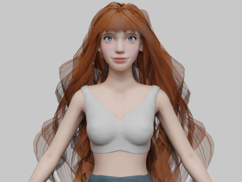 5 Women Collection 3D Модель