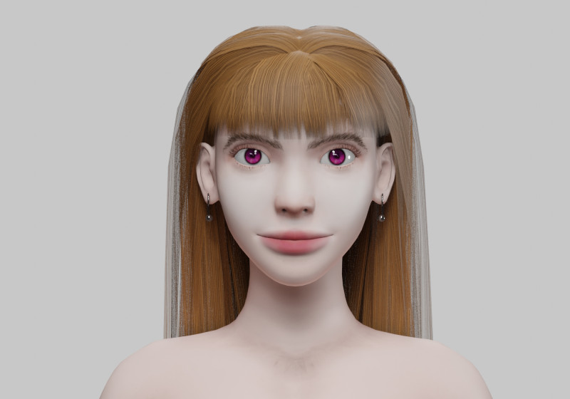 Pretty standard woman V28427 3D 모델 .c4d .max .obj .3ds .fbx .stl .blend 