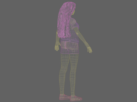 Basic pretty woman V32040 Modello 3D