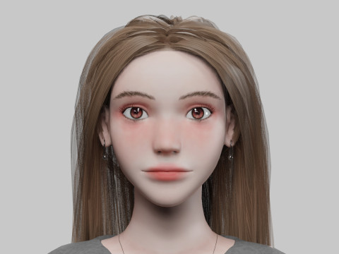 Basic pretty woman V32040 Modello 3D