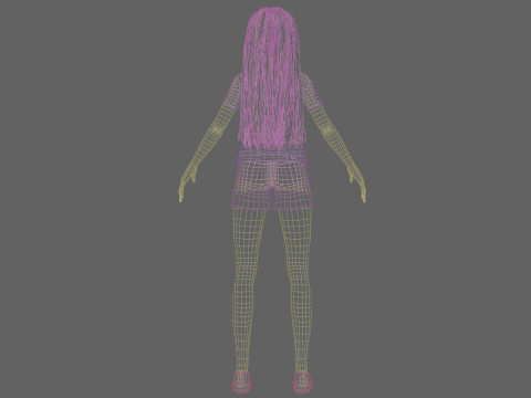 Basic pretty woman V32040 Modello 3D